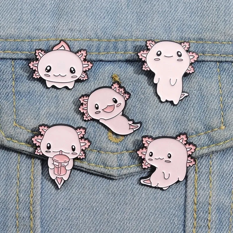 Cartoon Style Cute Animal Alloy Stamping Stoving Varnish Plating Women's Brooches