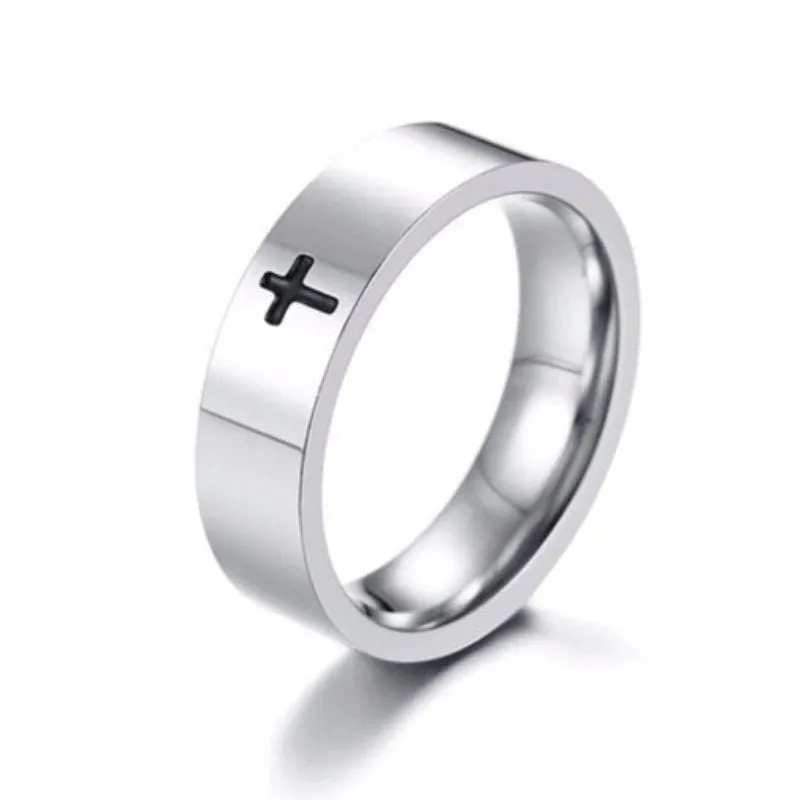Christian Ring <br> Stainless Steel