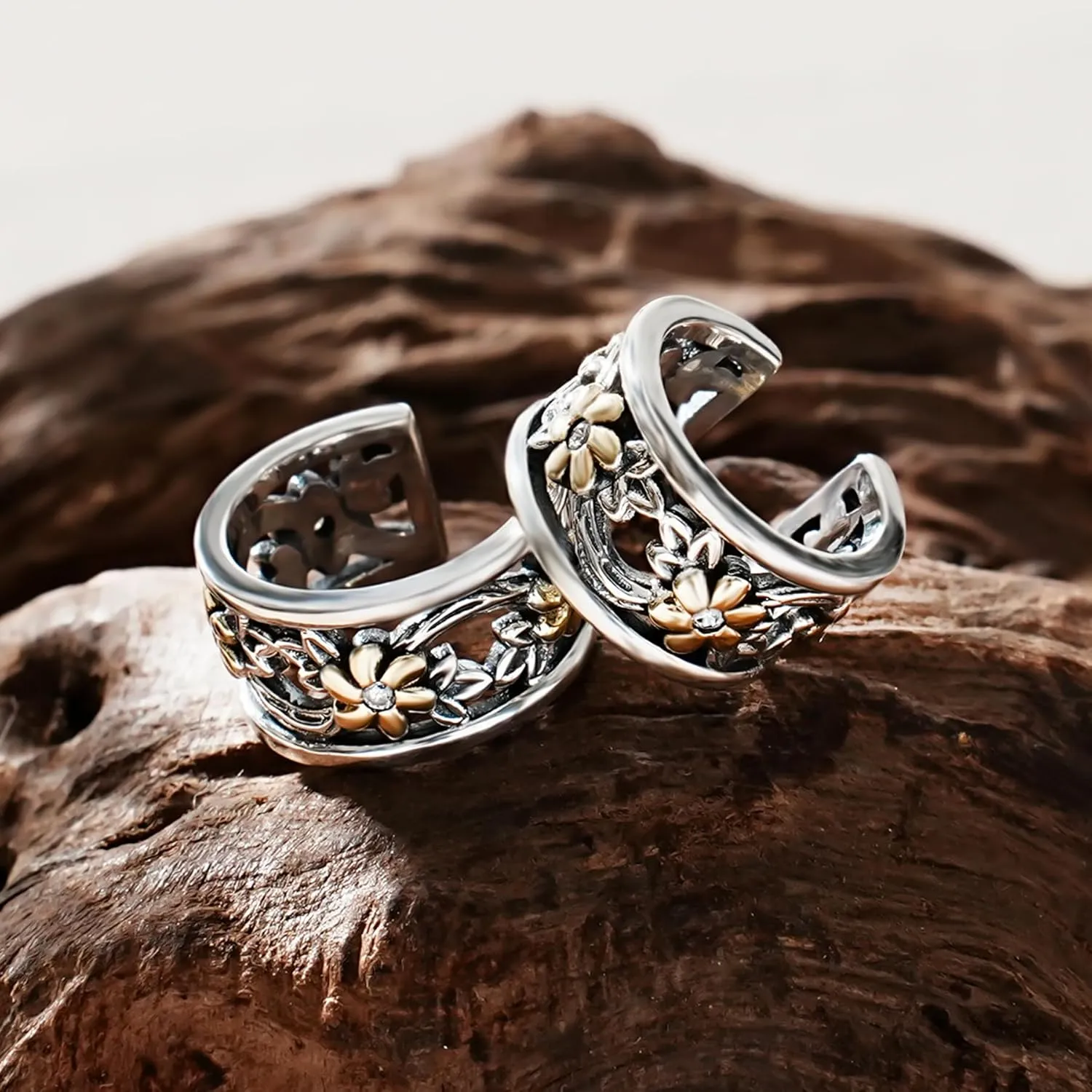 Cuff Earrings 925 Sterling Silver Ear Cuff Earrings Non-Piercing Fake Helix Cartilage Cuff Earrings Various Styles Ear Cuffs Fine Jewelry for Women