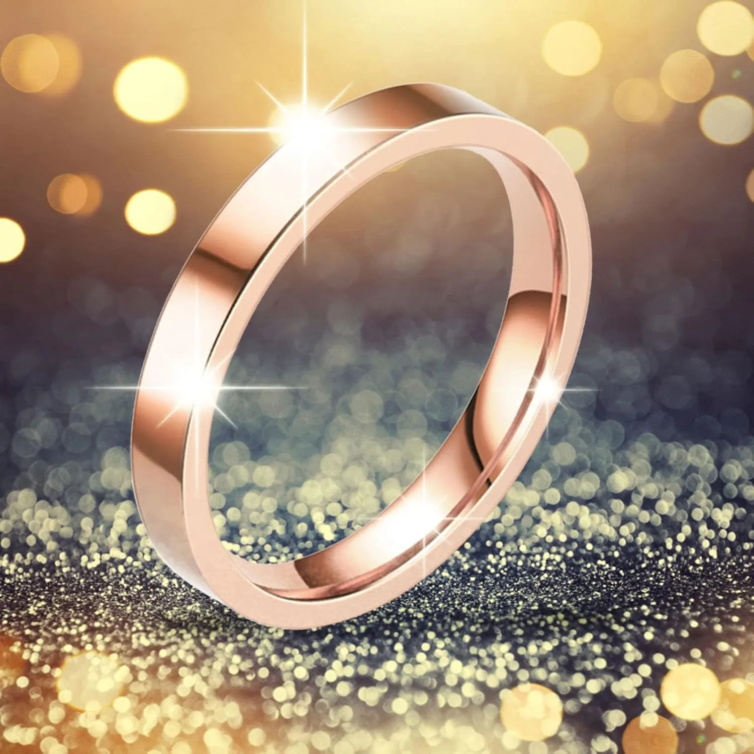 Dome Polished Midi Ring Simple for Men Women Wedding Classic Jewelry Stainless Steel Stackable Band Stacking Rings