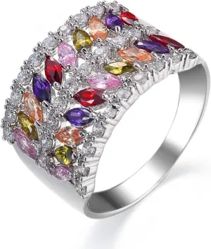Engagement Rings for Women Knuckle Rings Round Wedding Band