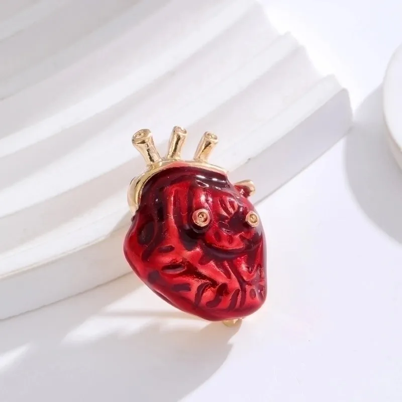 IG Style Simple Style Leaf Plant Flower Alloy Inlay Rhinestones Pearl Unisex Brooches
