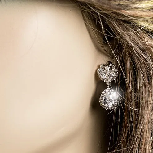 Nettie Vintage Teardrop Dangle Necklace Set