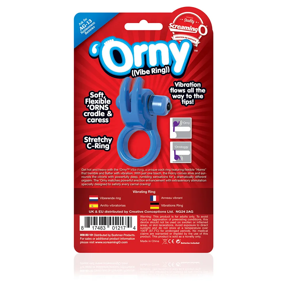 Orny Vibrator Ring Blue